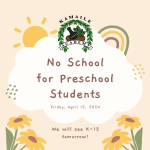 No School for Preschool